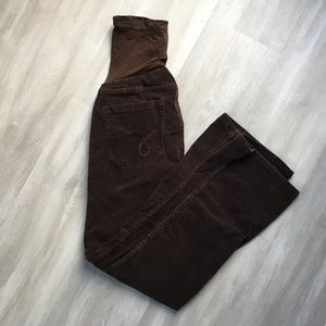 Maternity Corduroy Pants Size Petite Medium